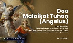 Doa Malaikat Tuhan Angelus Bahasa Inggris